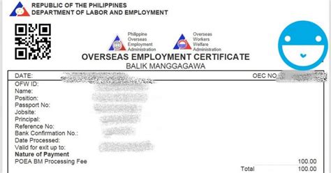 oec appointment bacolod|How to Get Overseas Employment Certificate (OEC) .